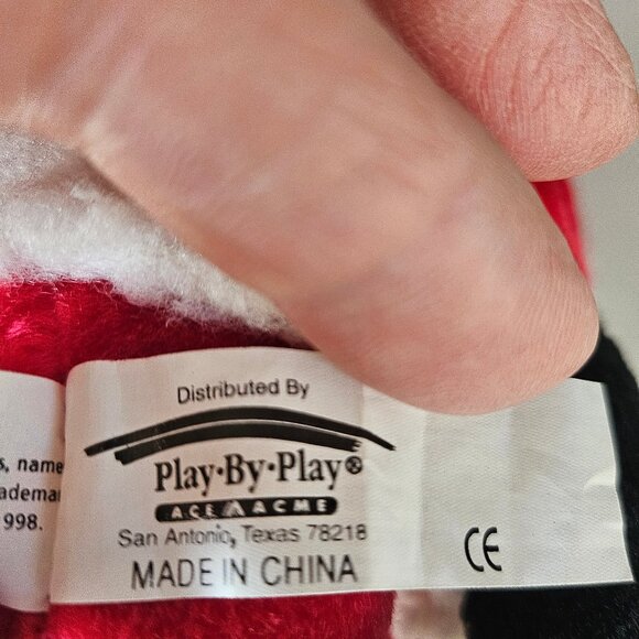 Vintage 1998 Looney Tunes Sylvester Cat Santa Plush 15 Inch Holiday Plush - Picture 4 of 9